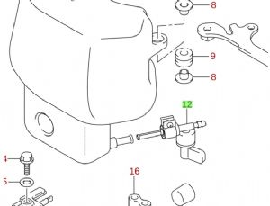 Suzuki Marine Suzuki Fuel Cock Assembly DF4,DF5 DF6 66100-91JL0-000 (click for enlarged image)